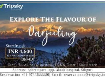 3 Night 4 Days Darjeeling Tour Package