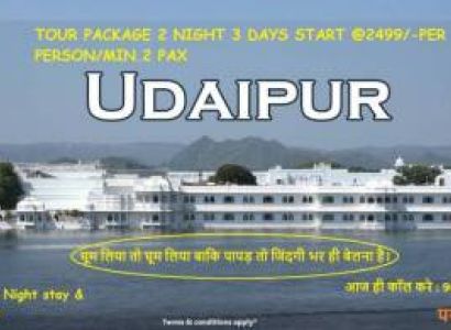2 Night 3 Days Udaipur  Tour