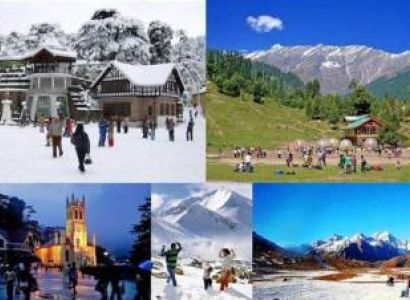 Delhi to Shimla to Manali Tour Package