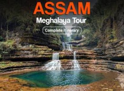 (8N/9D) - Wet and Wild (2N Shillong + 2N Cherrapunjee + 1N Pobitora Sonarpur + 2N Kaziranga + 1N Guw