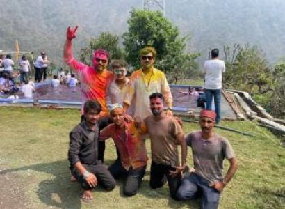 Camping and rafting in Rishikesh