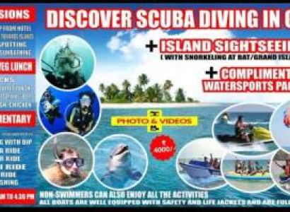 Grand Island with Scuba Diving+Water Sports Tour