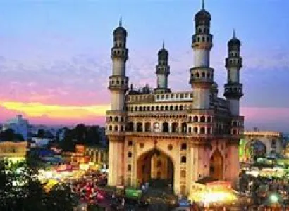 Hyderabad with Ramoji Film city by Train