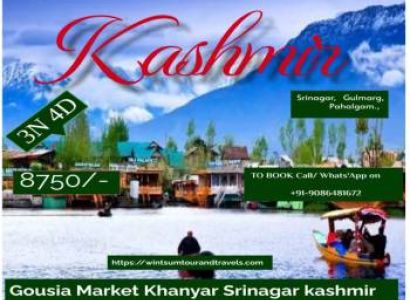 Srinagar, Pahalgam, Gulmarg Tour