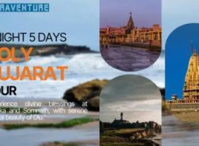 4 Night 5 Days Dwarka - Somnath - Diu Tour