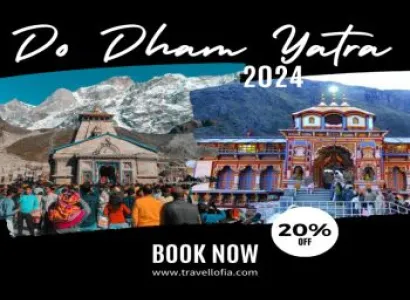 6 Nights 7 Days Kedarnath - Badrinath (2 Dham) Tour 2024 Package from Delhi