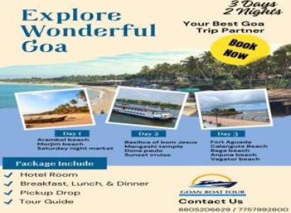 2 Night - 3 Days Explore Wonderful Goa Tour Image