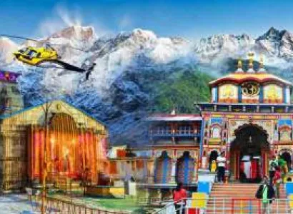 Do Dham Yatra By Helicopter Same Day