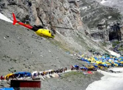 4N 5D Amarnath Yatra Tour Package From Jammu By Helicopter