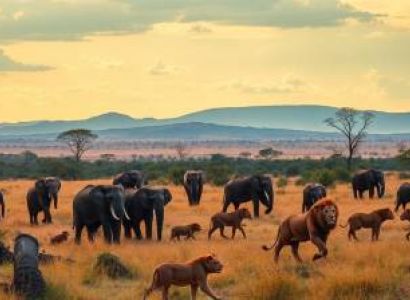 4 Days Short African Safari To Queen Elizabeth Park Tour