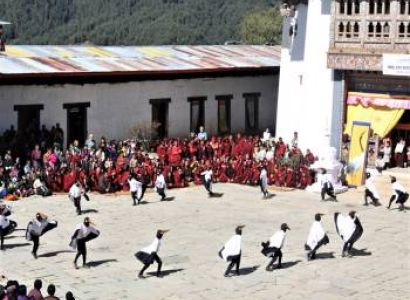 11 Days Bhutan - Blacked Necked Crane - Festival Tour