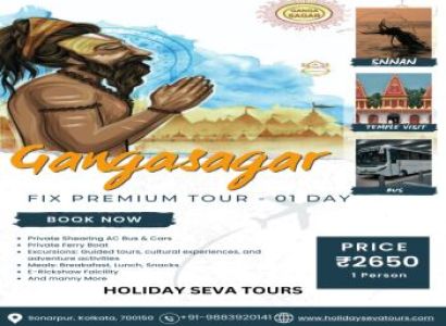 Kolkata to Gangasagar Tour Package With Private Ferry
