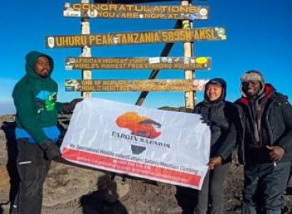 8 Days/ 7 Nights Adventures to Mount Kilimanjaro - Lemosho Route