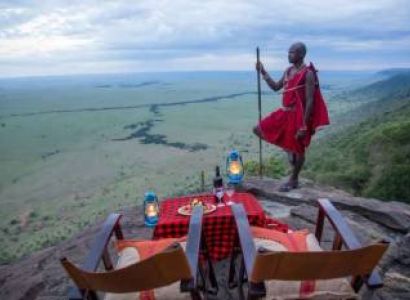 Maasai village And Kikuletwa Hot Spring from Arusha