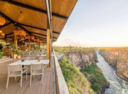 Lunch At The Lookout Cafe Near The Victoria Falls Tour