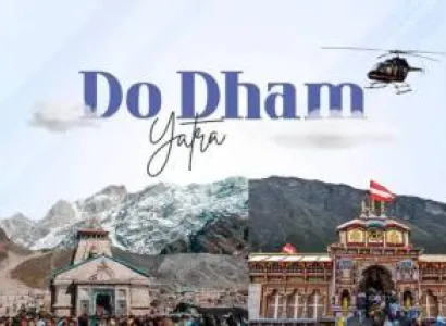 Do Dham Yatra By Helicopter - Same Day