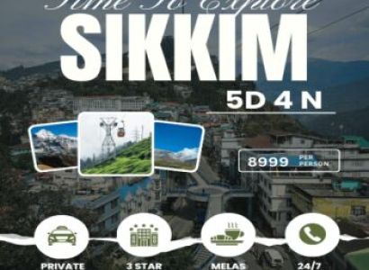 North Sikkim Luxury Package 4 Nights 5 Days