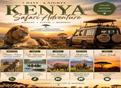 7-Day Big Five Adventure A Unique Kenya Bush Expedition Tour