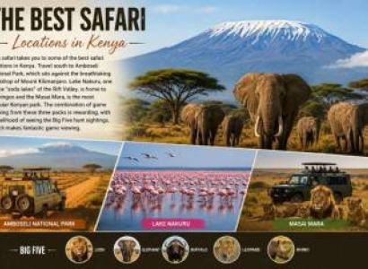 6-Day Kenya Luxury Safari - Amboseli - Nakuru - Mara NR Tour