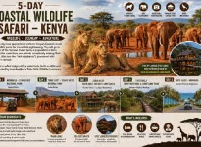 5-Day Into Kenya's Coastal Circuit Tour