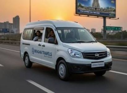 Spacious Group Long-Haul Transfer: Madurai to Chennai Egmore (MS) in a Premium 12+1 TEMPO TRAVELLER