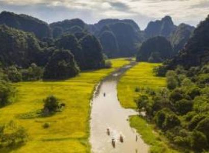 19 Days Siem Reap & Phnom Penh & Ho Chi Minh City & Hue & Hoi An & Ben Tre & Ha Long & Lao Cai & Ninh Binh & Hanoi & Mekong Delta Tour Package - Luxury