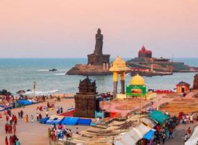 Bangalore & Kochi & Alleppey & Chennai & Kanyakumari & Mahabalipuram & Madurai & Thanjavur & Pondicherry Budget Tour Package - 8 Days