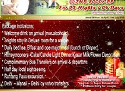 Special Honeymoon Package in Manali