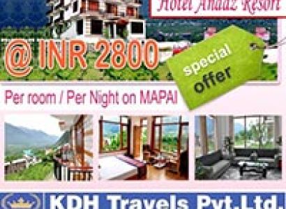 Special Summer rate Manali Tour