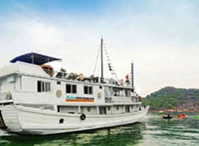 Halong bay on Alova GOld Cruise 2days 1night Image
