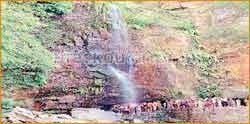 Akashaganga Waterfall